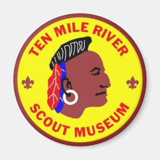 Tien Mile River Scout Museum Magnet Large