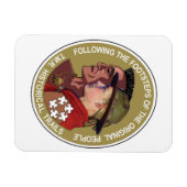 Tien miljoen historische riviersporen Flexible Mag Magneet (Horizontaal)