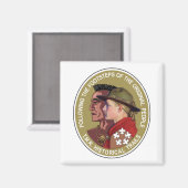 Tien miljoen historische spoorlijnen Magnet (Voorkant / Achterkant)