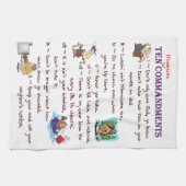 Tien Minnesota Geboden Towel Theedoek (Horizontaal)