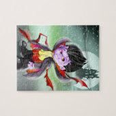 Tien Monsters: Vladimir de Vampierpuzzel Legpuzzel (Horizontaal)