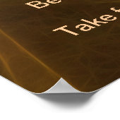 Tien Native American Geboden Poster (Hoek)