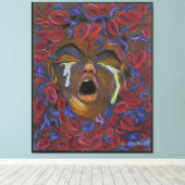 Tien opnieuw gedefinieerd - bewustzijn van sikkelc canvas afdruk (Insitu (Houten vloer))