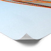 Tien pin Alley Bowling Retro Neon Sign Poster (Hoek)