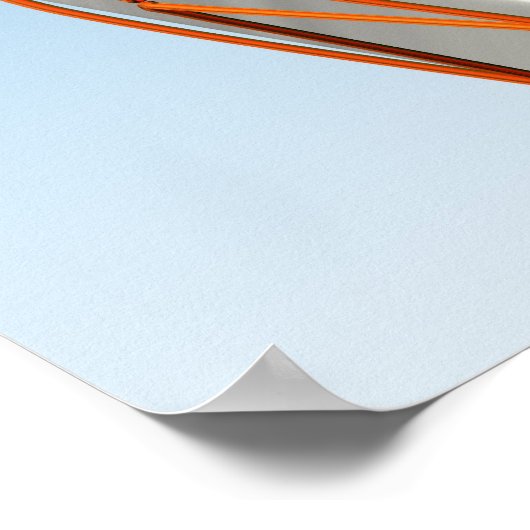 Tien pin Alley Bowling Retro Neon Sign Poster (Hoek)