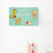 Tien Pin Bowling Feest Viering Bord Decoratie Spandoek (Insitu)