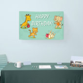 Tien Pin Bowling Feest Viering Bord Decoratie Spandoek (Beurs)