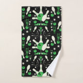 Tien Pin Bowling Home Decor Bad Handdoek (Handdoek)