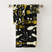 Tien Pin Bowling Home Decor Bad Handdoek (Insitu)