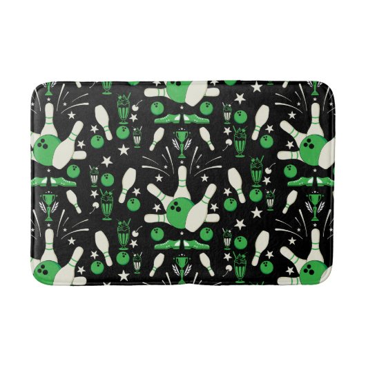 Tien Pin Bowling Home Decor Badmat (Voorkant)