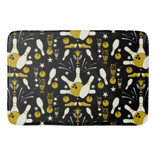 Tien Pin Bowling Home Decor Badmat (Voorkant)