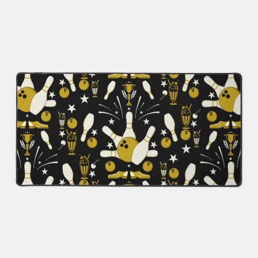 Tien Pin Bowling Home Decor Bureaumat (Voorkant)