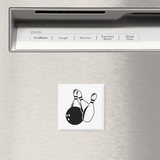 Tien Pin Bowling Magneet (Insitu (Vaatwasser))