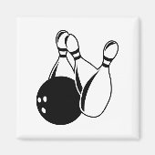 Tien Pin Bowling Magneet (Voorkant)