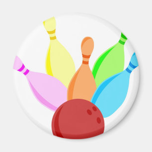 Tien Pin Bowling Magneet