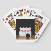 Tien pin Bowling Strike Pokerkaarten (Achterkant)