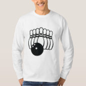 Tien Pin Bowling Team Logo T-shirt (Voorkant)