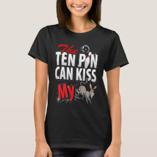 Tien pin kan mijn betaalbaar team voor ideeënBowli T-shirt