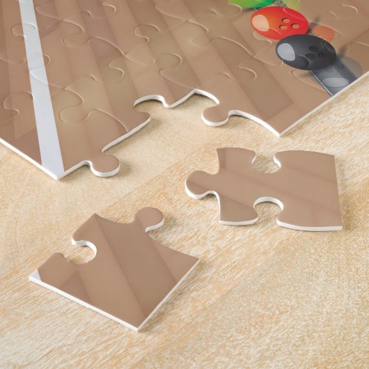 Tien-pins bowlen legpuzzel (Zijkant)