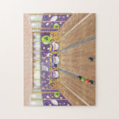 Tien-pins bowlen legpuzzel (Verticaal)