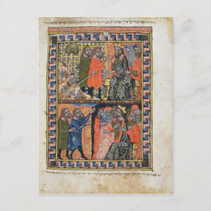 Tien Plagues van Egypt TtoB; de Plague van Briefkaart