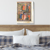 Tien Plagues van Egypt TtoB; de Plague van Canvas Afdruk (Insitu (Slaapkamer))