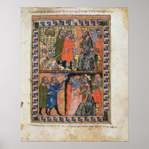 Tien Plagues van Egypt TtoB; de Plague van Poster