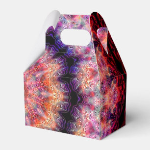 Tien Radiale kleurrijke Kaleidoscoop Bedankdoosjes