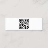 Tien redenen om het geloof te verlaten | Geen tite Mini Visitekaartje (Achterkant)