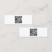 Tien redenen om het geloof te verlaten | Geen tite Mini Visitekaartje (Voorkant / Achterkant)