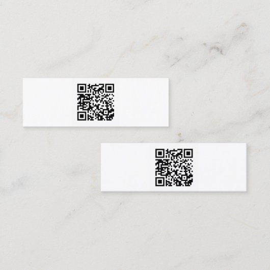 Tien redenen om het geloof te verlaten | Geen tite Mini Visitekaartje (Voorkant / Achterkant)