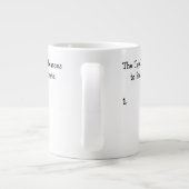 Tien redenen voor procrastinate Joke Grote Koffiekop (Achterkant)