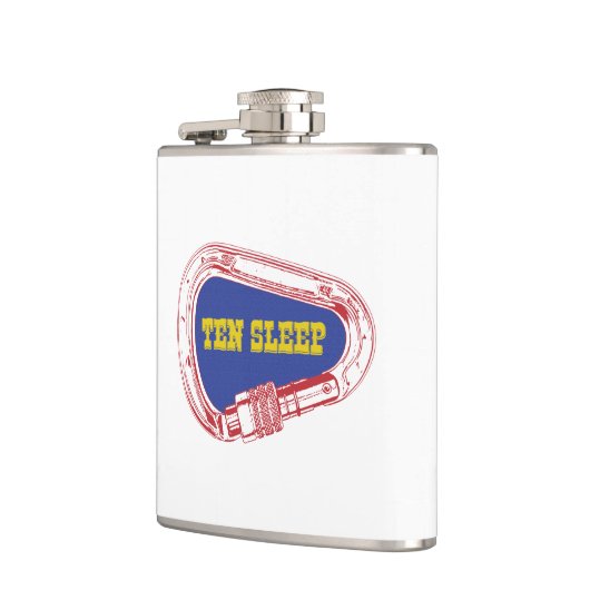 Tien Slaapsteigers, Carabiner Heupfles (Links)