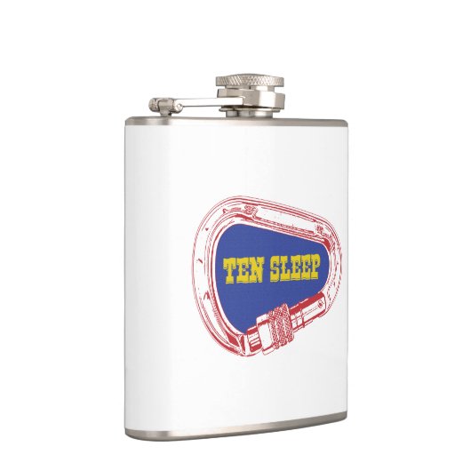 Tien Slaapsteigers, Carabiner Heupfles (Rechts)