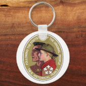 Tien Sleutelhanger historische riviersporen (Voorkant)