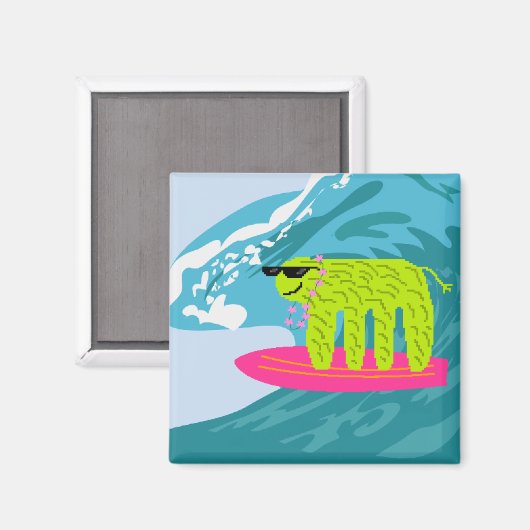 tien slocupine hangen magneet (Voorkant / Achterkant)