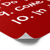 Tien tips voor een grote klasse poster (Hoek)