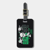 Tien Titans gaan! | "Bad Boy" Robin, Cyborg & BB Bagagelabel (Voorkant verticaal)