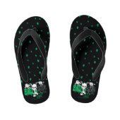 Tien Titans gaan! | "Bad Boy" Robin, Cyborg & BB Kinder Teenslippers (Voetbed)