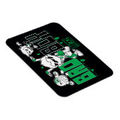 Tien Titans gaan! | "Bad Boy" Robin, Cyborg & BB Magneet (Rechterzijde)