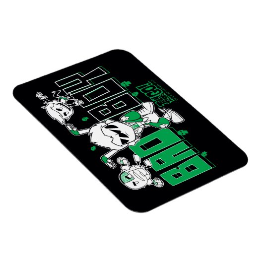 Tien Titans gaan! | "Bad Boy" Robin, Cyborg & BB Magneet (Rechterzijde)