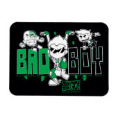 Tien Titans gaan! | "Bad Boy" Robin, Cyborg & BB Magneet (Horizontaal)