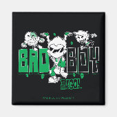 Tien Titans gaan! | "Bad Boy" Robin, Cyborg & BB Magneet (Voorkant)