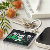 Tien Titans gaan! | "Bad Boy" Robin, Cyborg & BB Sleutelhanger (Voorkant Rechts)