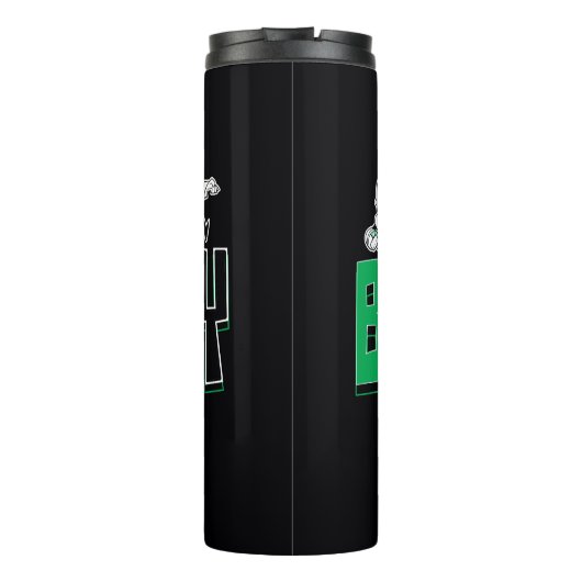 Tien Titans gaan! | "Bad Boy" Robin, Cyborg & BB Thermosbeker (Achterkant)