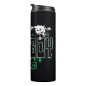 Tien Titans gaan! | "Bad Boy" Robin, Cyborg & BB Thermosbeker (Geroteerd rechts)