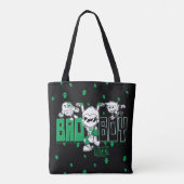 Tien Titans gaan! | "Bad Boy" Robin, Cyborg & BB Tote Bag (Achterkant)