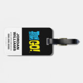 Tien Titans gaan! | Beast Boy "Burritos are better Bagagelabel (Achterkant horizontaal)