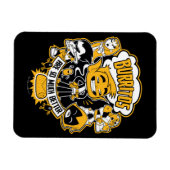 Tien Titans gaan! | Beast Boy "Burritos are better Magneet (Horizontaal)