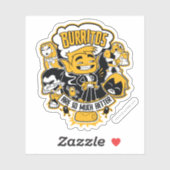 Tien Titans gaan! | Beast Boy "Burritos are better Sticker (Vel)